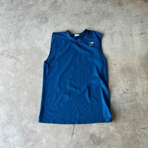 Gymshark Blue Sleeveless Men's Tank Top